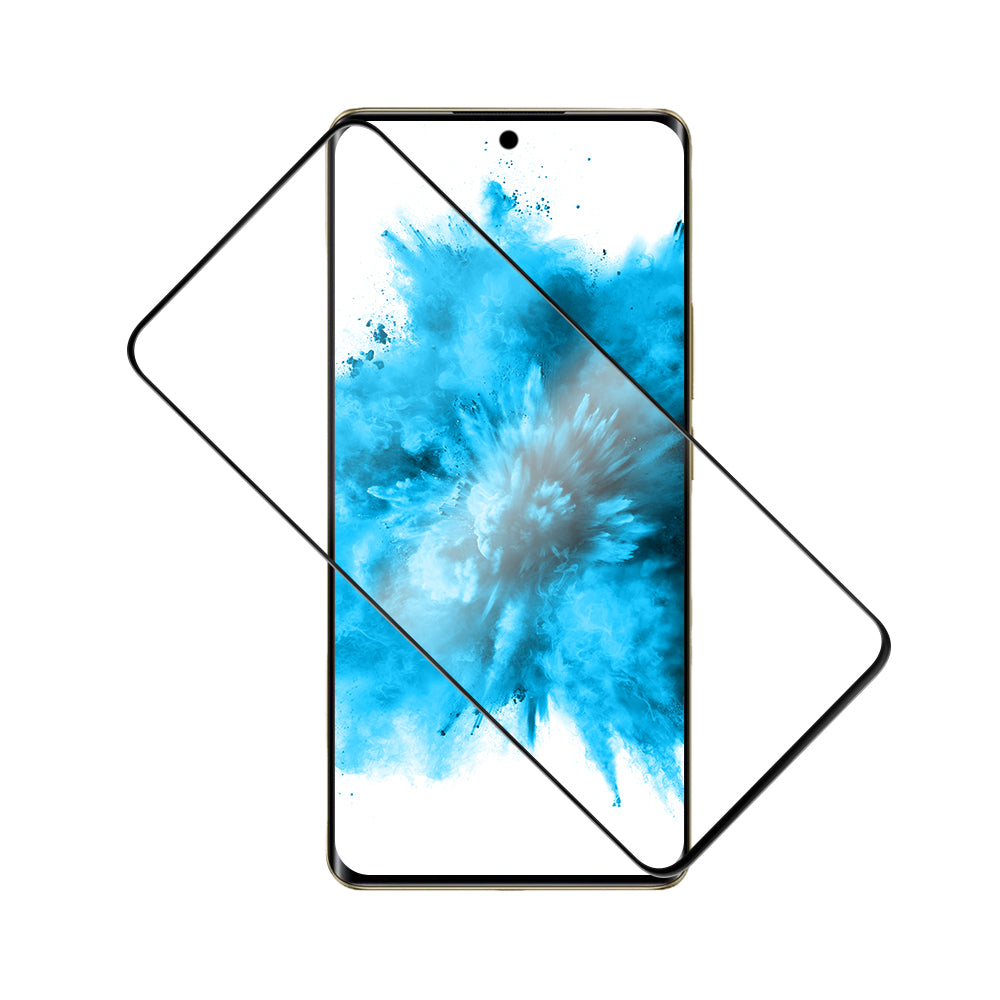 Ochranné tvrdené sklo FIXED Full-Cover pre Realme 12, čierne