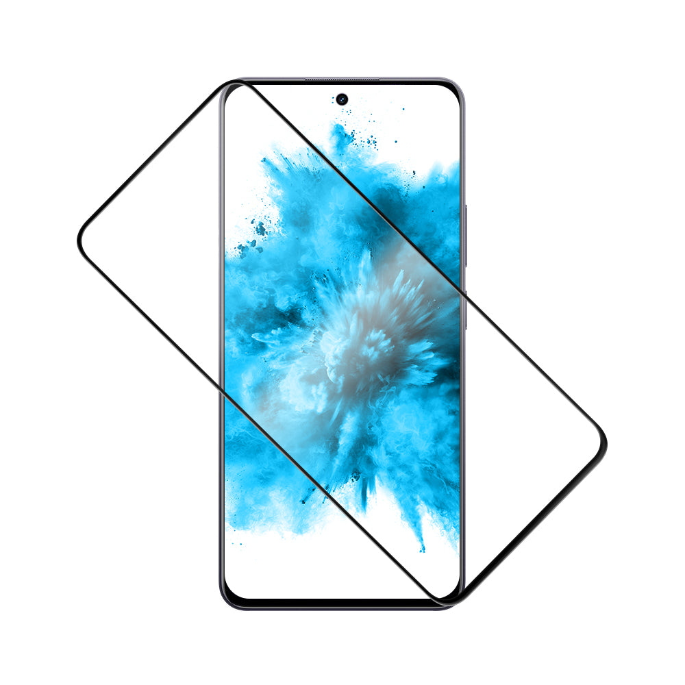 Ochranné tvrdené sklo FIXED Full-Cover pre Realme 13+ 5G, čierne