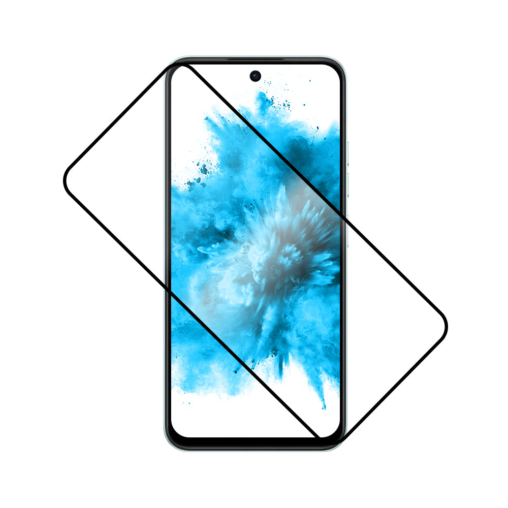 Ochranné tvrdené sklo FIXED Full-Cover pre Tecno Spark 30C, čierne