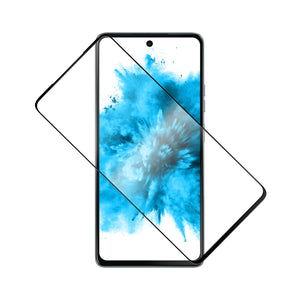 FIXED Full-Cover 2,5D Schutzglas für Motorola Moto G75 5G, schwarz