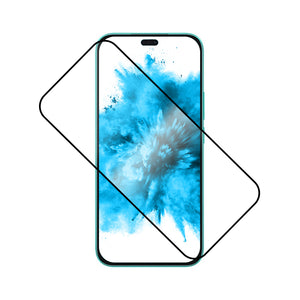 FIXED Full-Cover 2,5D Schutzglas für Honor X8c, schwarz