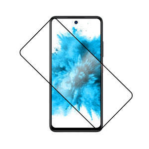 FIXED Full-Cover 2,5D Schutzglas für ZTE Blade A75 4G, schwarz