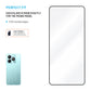 FIXED Full-Cover 2,5D Schutzglas für ZTE Blade A75 4G, schwarz