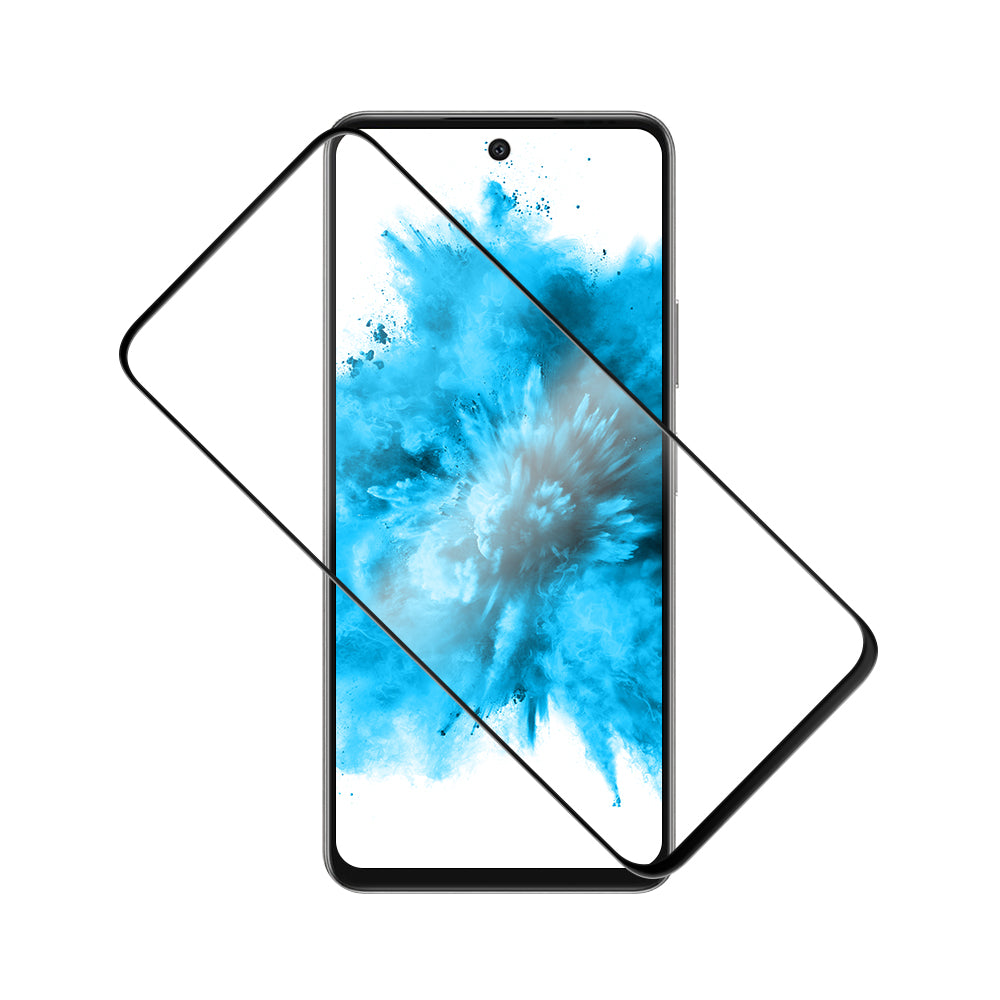 Ochranné tvrdené sklo FIXED Full-Cover pre Infinix Hot 50 5G, čierne