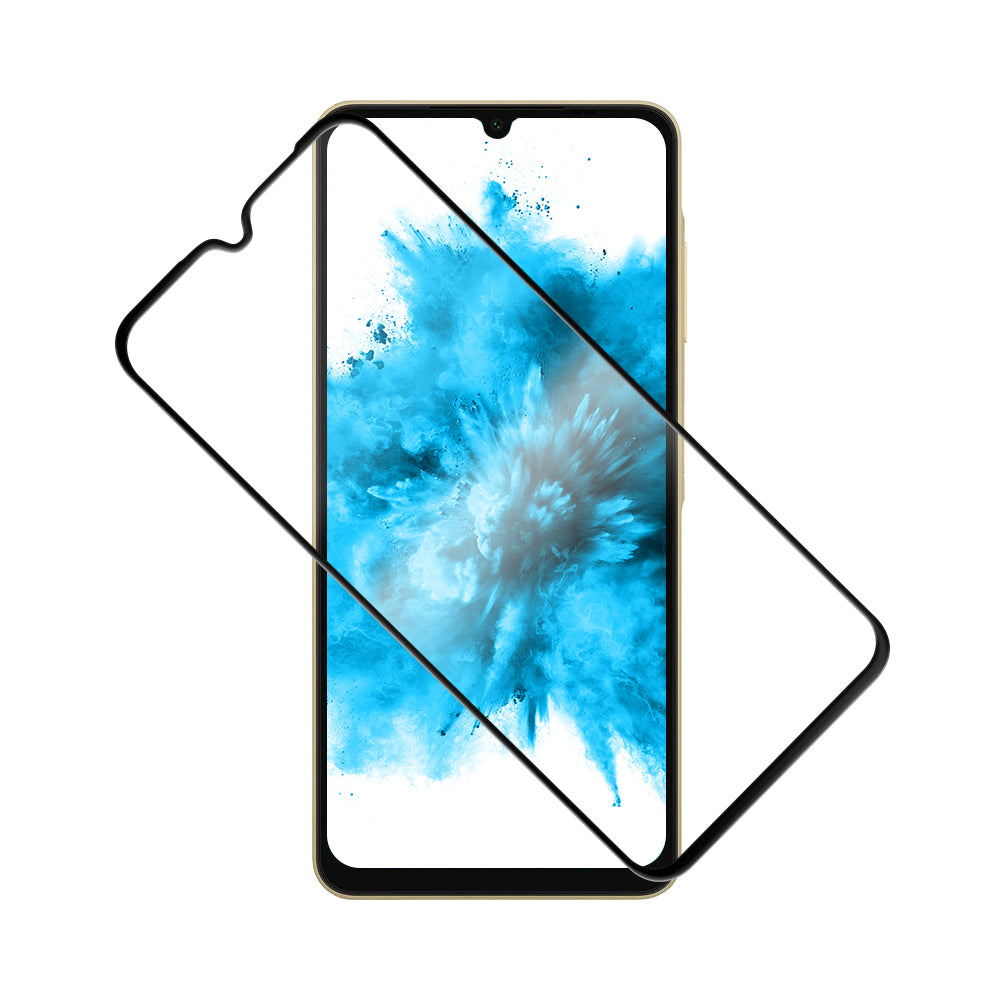 Ochranné tvrdené sklo FIXED Full-Cover pre Samsung Galaxy A06s, čierne