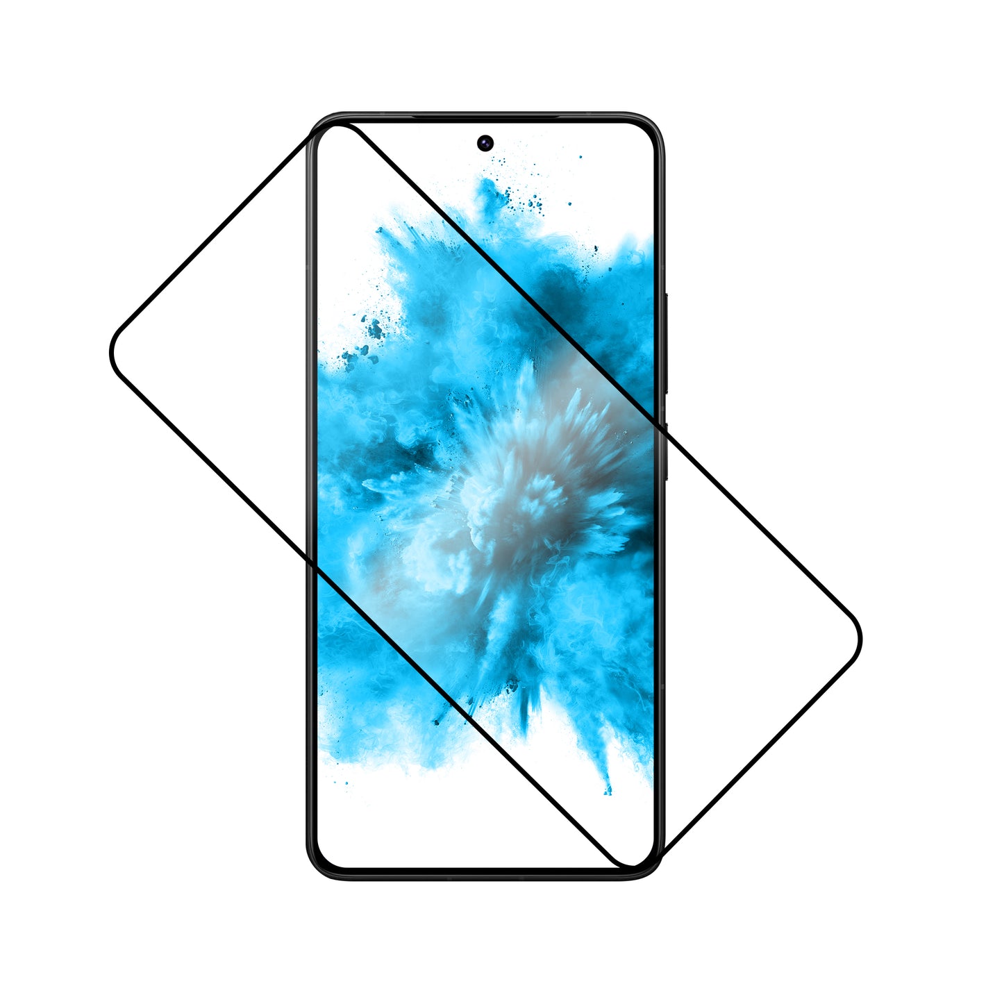 Ochranné tvrdené sklo FIXED Full-Cover pre POCO F7 Ultra, lepenie cez celý displej, čierne