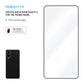 FIXED Full-Cover 2,5D Schutzglas für Samsung Galaxy S25 Slim 5G, schwarz