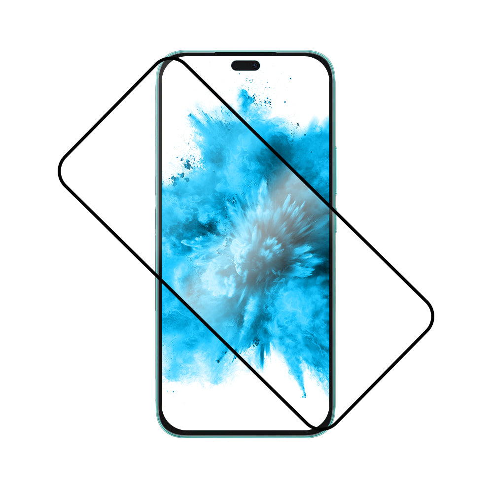Ochranné tvrdené sklo FIXED Full-Cover pre Honor 400 Lite, lepenie cez celý displej, čierne