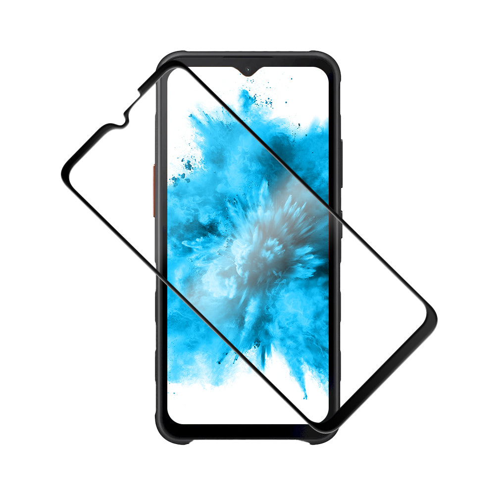 Ochranné tvrdené sklo FIXED Full-Cover pre Samsung Galaxy Xcover 7 Pro, lepenie cez celý displej, čierne