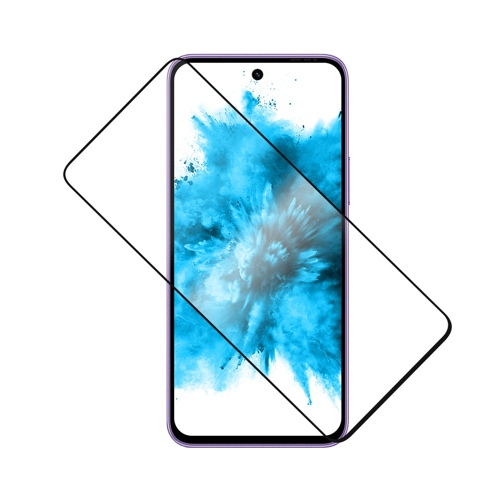 Ochranné tvrdené sklo FIXED Full-Cover pre Infinix Note 50x 5G, lepenie cez celý displej, čierne