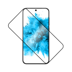 FIXED Vollflächige Displayschutzfolie aus gehärtetem Glas für Vivo X300 Pro, schwarz