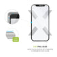 Ochranné tvrzené sklo FIXED Full-Cover pro Samsung Galaxy A41, černé