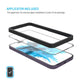 Tvrzené sklo FIXED Full-Cover s aplikátorem pro Apple iPhone 17 Pro, 2ks, černé - FIXED