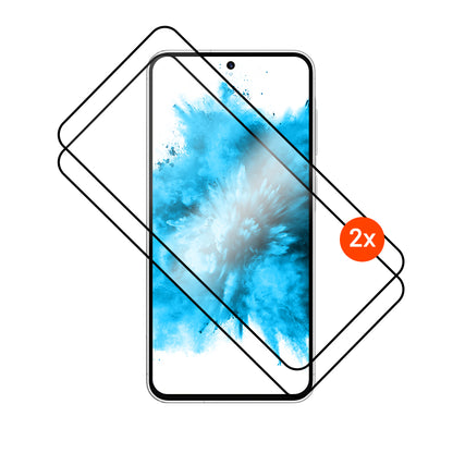Szkło hartowaneFIXEDFull-Coverz aplikatorem do Samsung Galaxy A37 5G, 2 szt., czarne