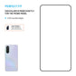 Tvrdené sklo FIXED Full-Cover s aplikátorom pre Samsung Galaxy A37 5G, 2ks, čierne