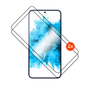 Gehärtetes Glas FIXED Full-Cover mit Applikator für Samsung Galaxy S26, 2 Stück, schwarz
