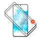FIXED Full Cover 2,5D Tempered Glass with applicator for Samsung Galaxy S26 FE, 2 pcs, black