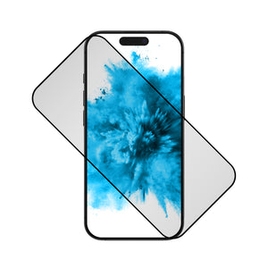 FIXED Privacy Full-Cover Schutzglas für Apple iPhone 16 Pro Max, schwarz