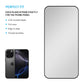 FIXED Privacy Full-Cover Schutzglas für Apple iPhone 16 Pro Max, schwarz