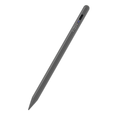 Aktívny stylus FIXED Graphite Uni s magnetmi pre kapacitné dotykové displeje, sivý