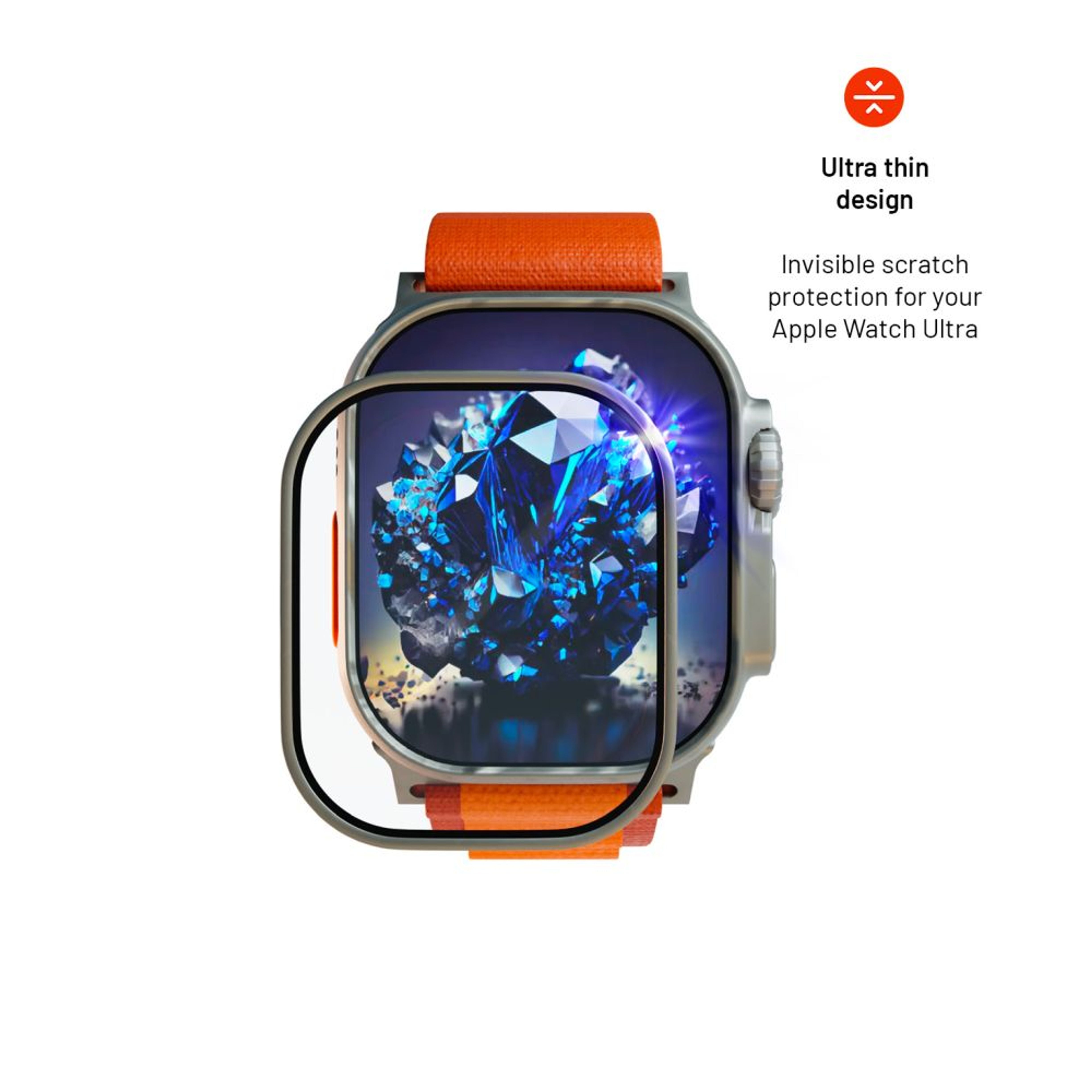 FIXED Sapphire Tempered Glass for Apple Watch Ultra