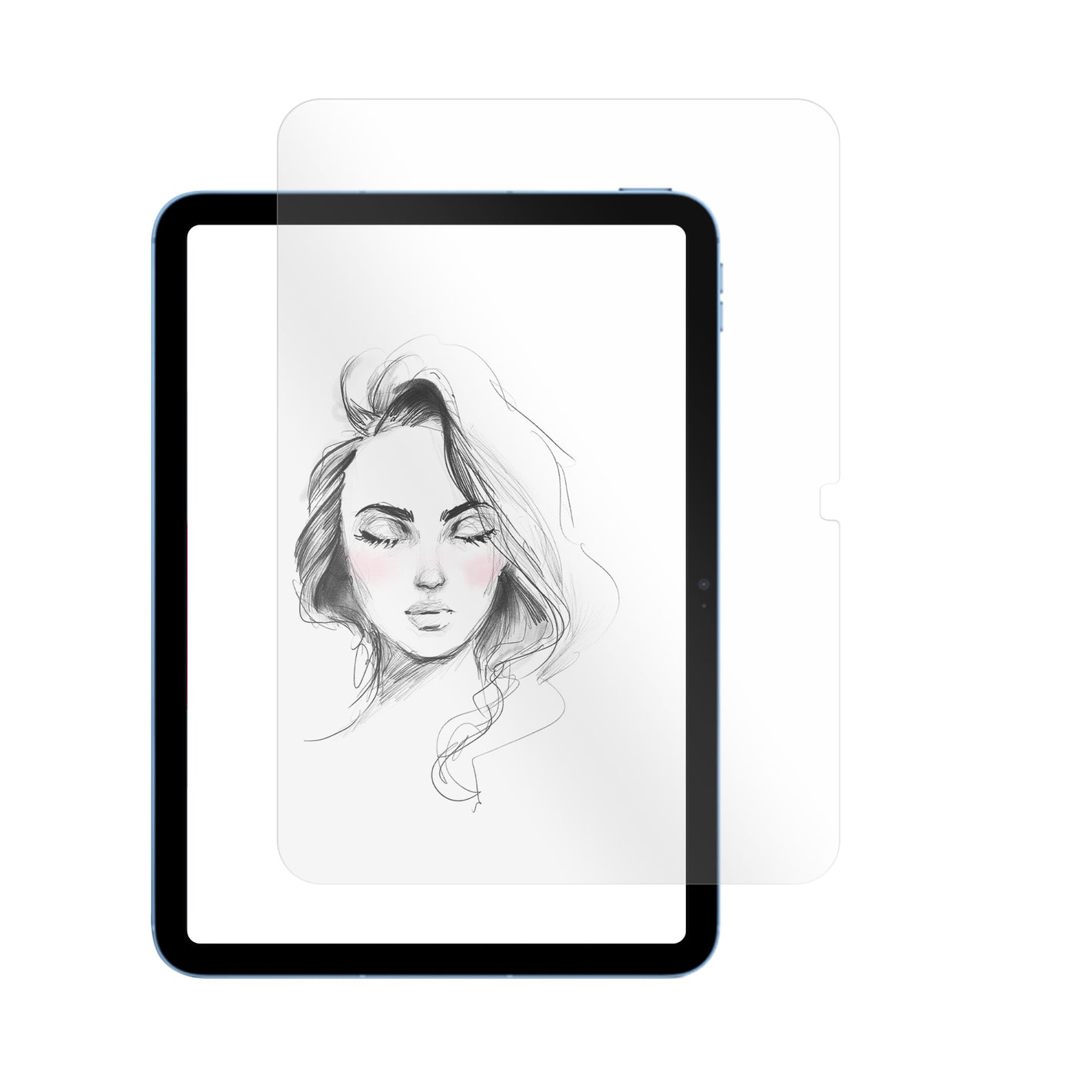 Ochranné tvrdené sklo FIXED PaperGlass Screen Protector pre Apple iPad 10,9" (2022)/iPad 11" (2025), číre