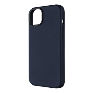 Kožený zadní kryt FIXED MagLeather s podporou MagSafe pro Apple iPhone 15, modrý