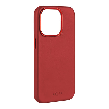 FIXED MagLeather für Apple iPhone 15 Pro, rot