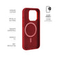 FIXED MagLeather for Apple iPhone 15 Pro, red