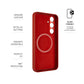 FIXED MagLeather for Samsung Galaxy S24+, red