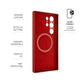 FIXED MagLeather for Samsung Galaxy S24 Ultra, red