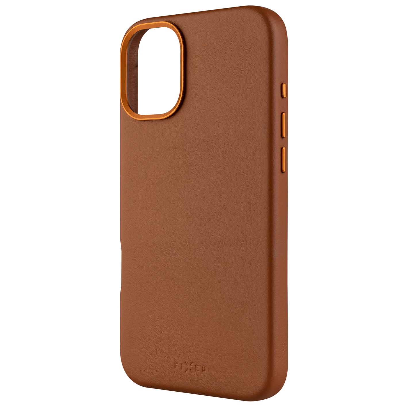 FIXED MagLeather für Apple iPhone 16 Plus, braun