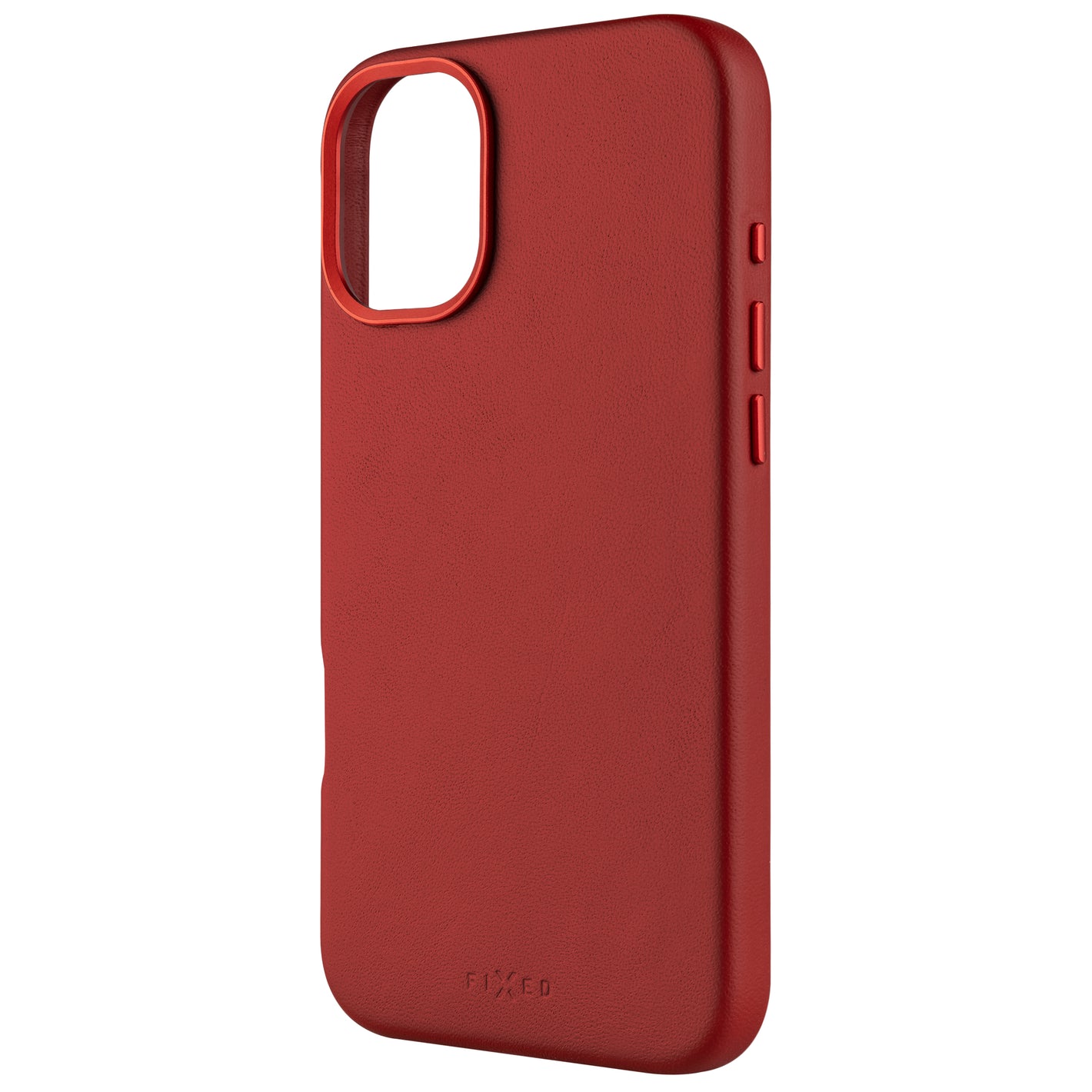 FIXED MagLeather für Apple iPhone 16 Plus, rot