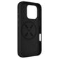 Skórzane tylne etui FIXED MagLeather z obsługą MagSafe do Apple iPhone 16 Pro, czarne