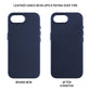FIXED MagLeather for Apple iPhone 17e/16e, blue