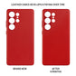 FIXED MagLeather for Samsung Galaxy S25 Ultra, red