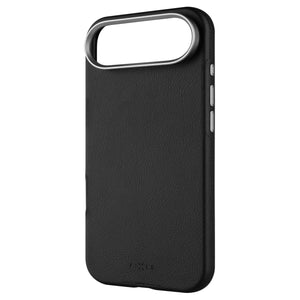 Kryt FIXED MagLeather pro Apple iPhone Air, z veganské kůže s podporou MagSafe, černý