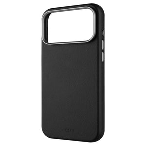 Kryt FIXED MagLeather pro Apple iPhone 17 Pro Max, z veganské kůže s podporou MagSafe, černý