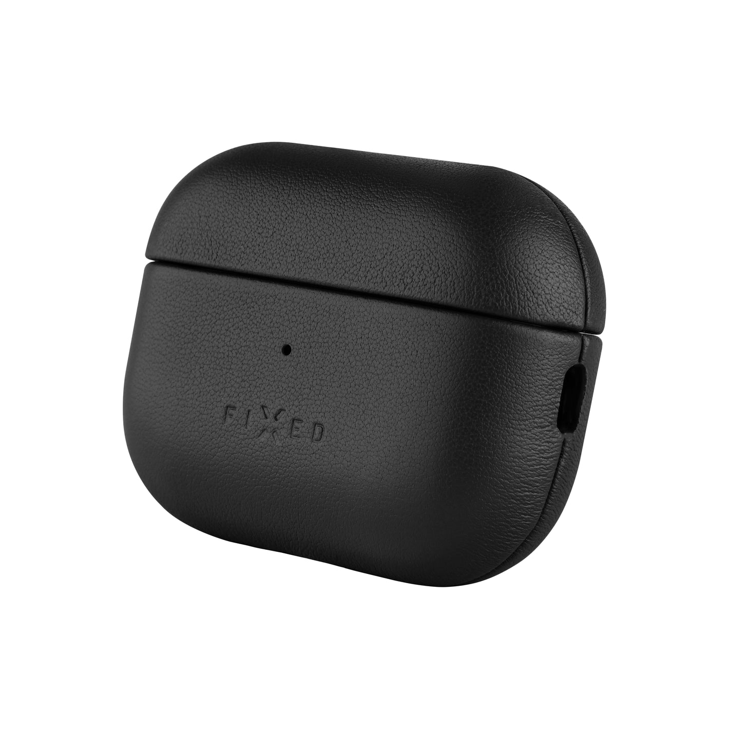 Kožené pouzdro FIXED PodsLeather pro Apple AirPods 3, černé