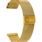 FIXED Mesh Pasek do zegarka Smatwatch, Quick Release 22 mm, złoty