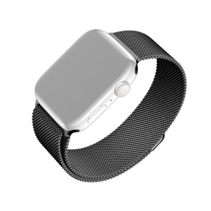 FIXED Mesh Strap dla Apple Watch 38/40/41 mm, czarny