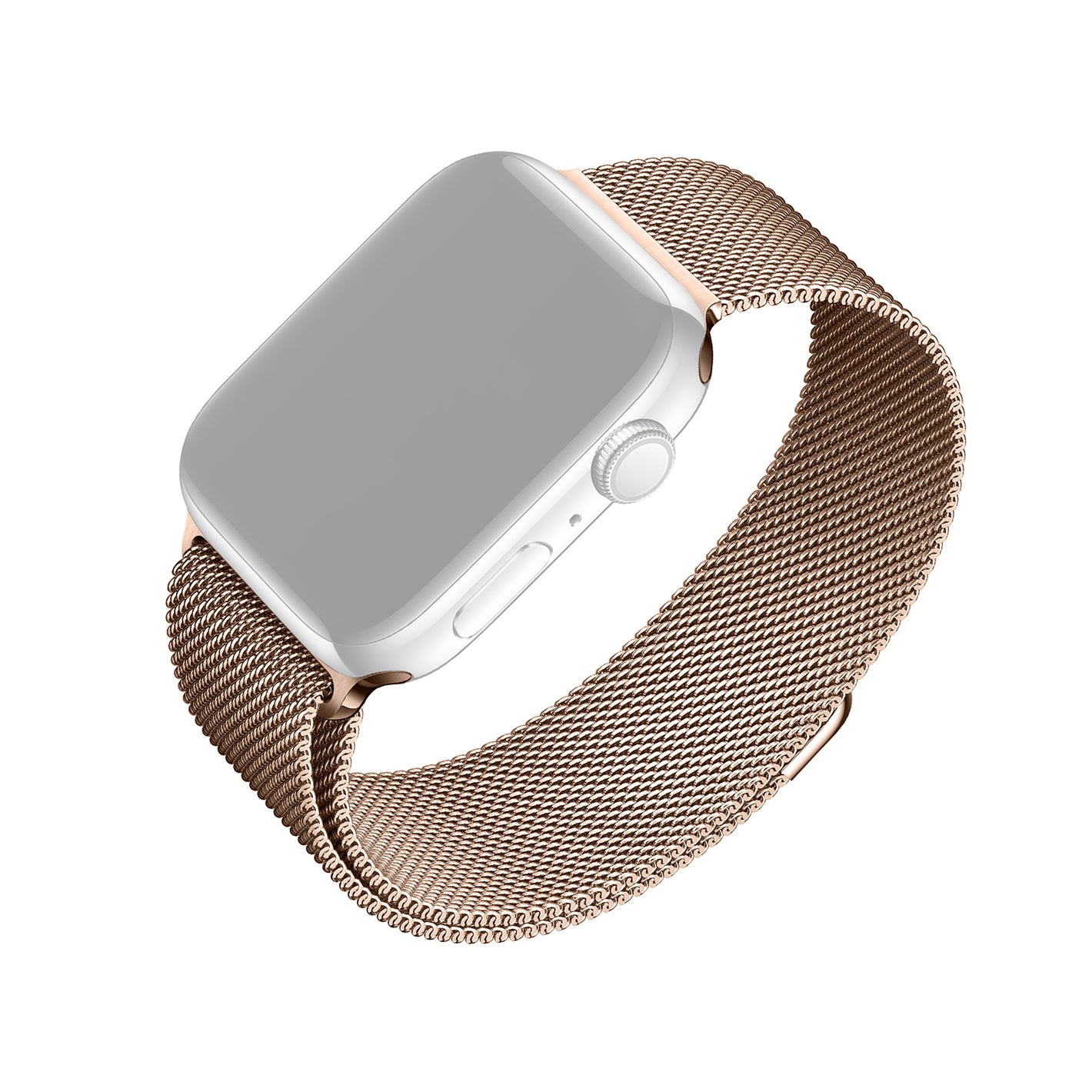 FIXED Mesh Strap dla Apple Watch 38/40/41 mm, różowe złoto