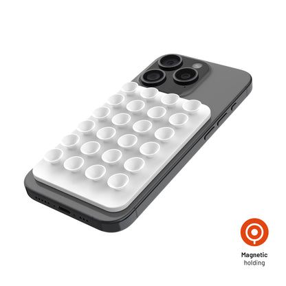 MagSafe držák s přísavkami FIXED MagMate, bílý