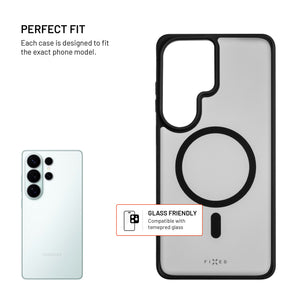 Zadní kryt FIXED MagMisty s podporou MagSafe pro Samsung Galaxy S26 Ultra, černý