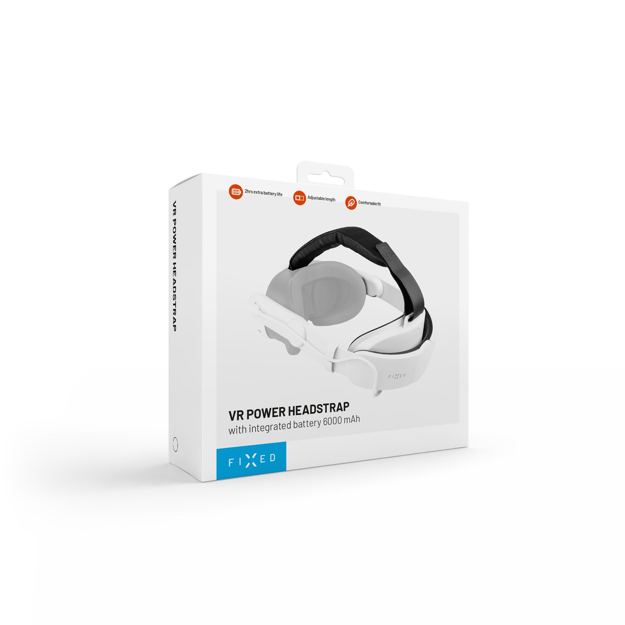 FIXED VR Power Headstrap for Meta Quest 3/3S, white