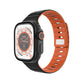 FIXED Silicone Magnetic Strap for Apple Watch 42/44/45/46/49mm, czarny