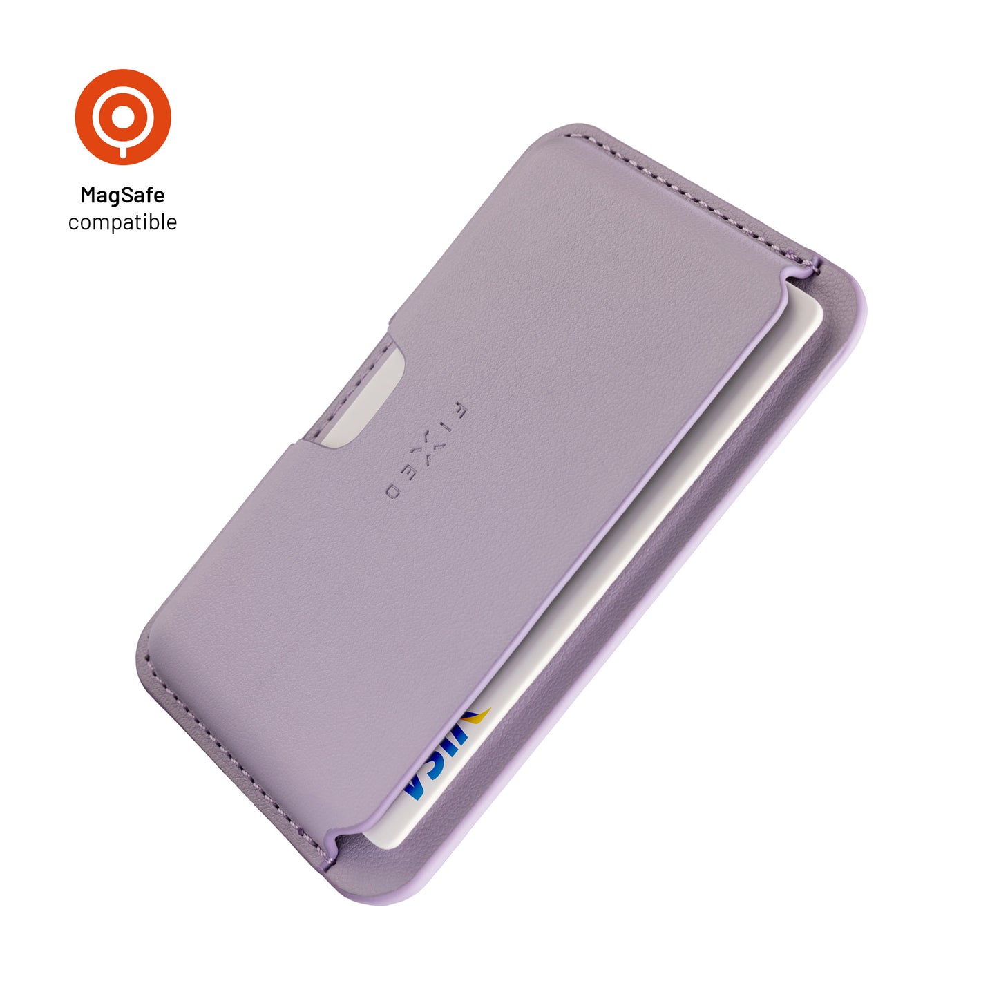 MagSafe Peněženka FIXED MagWallet Slim, světle fialová