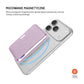 Portfel MagSafe FIXED MagWallet Slim, jasnofioletowy