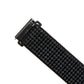 Nylonový remienok FIXED Nylon Strap s Quick Release 20mm pre smartwatch, reflexne čierny