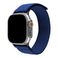 FIXED Nylon Sporty Strap dla Apple Watch Ultra 49mm, ciemnoniebieski